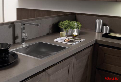 Кухня Grattarola Wood (seppia)